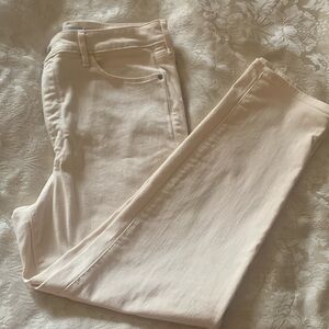 Athleta Sculptek Jeans-Women’s-Cream Color-Sz 12